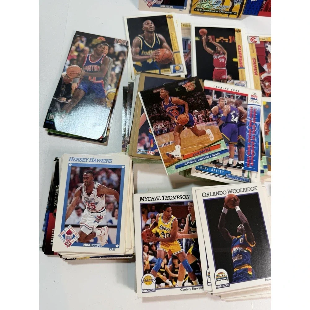 Huge Basketball Cards Lot (1,684 Pcs) - 1989-1993s Collection